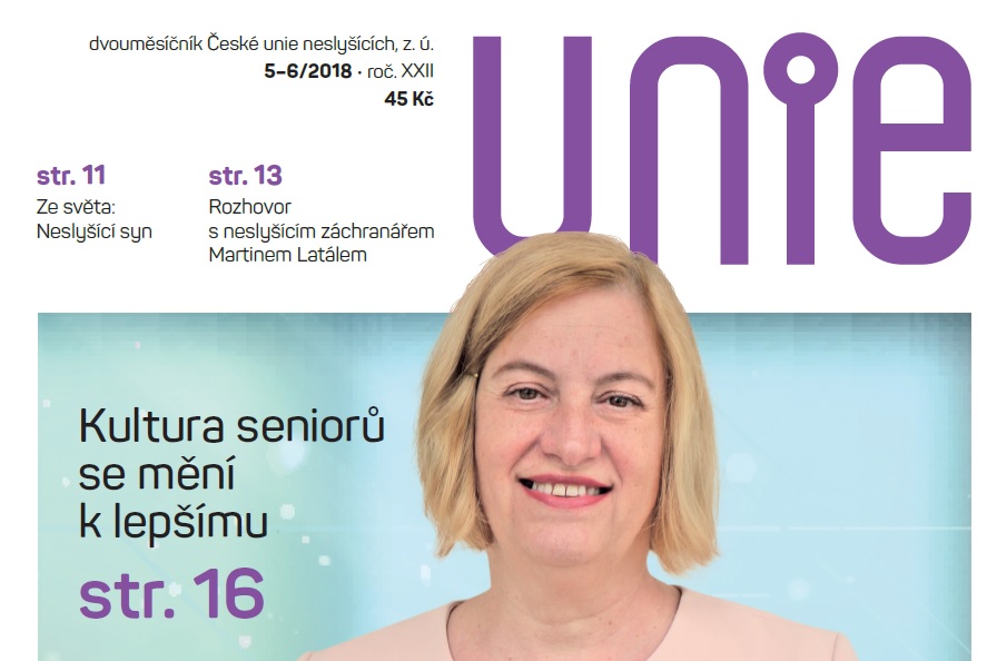 Vyšlo nové číslo časopisu UNIE 5-6/2018