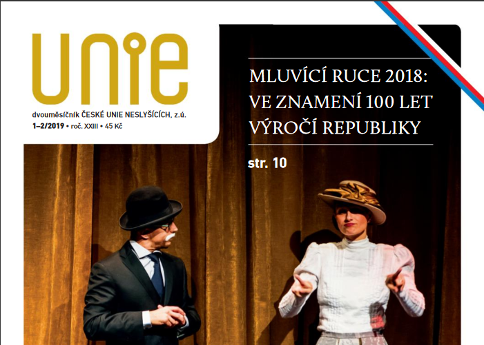 Vyšlo nové číslo časopisu UNIE 1-2/2019
