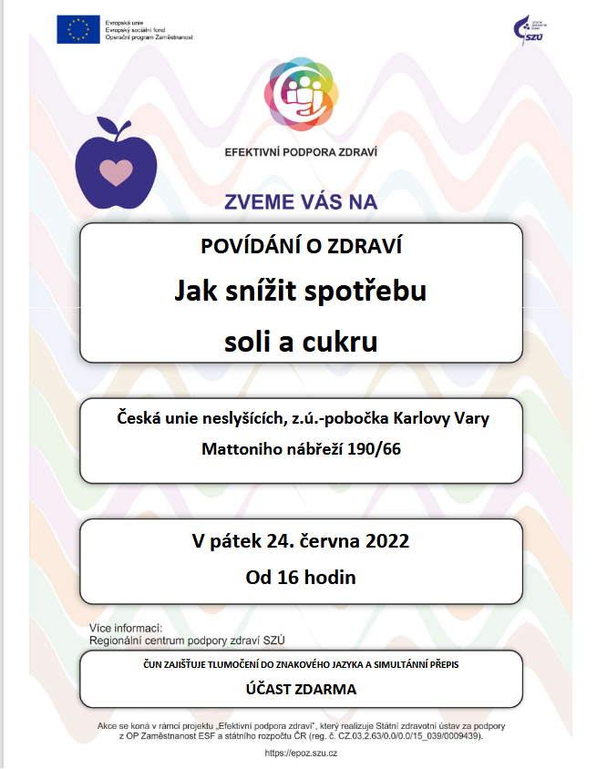 Zveme Vás na další přednášku do Karlových Varů
